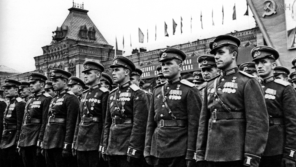 парад победы 1945 года на красной площади